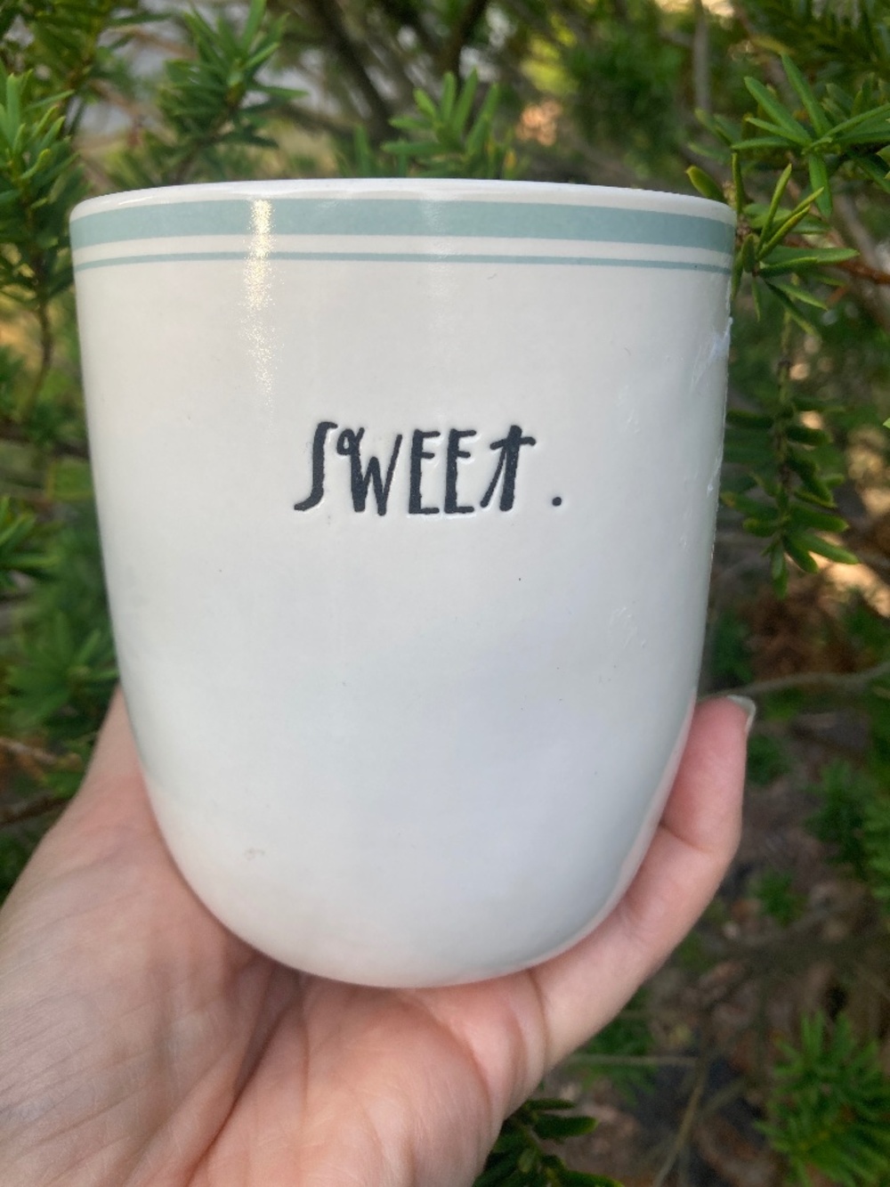 Rae Dunn "SWEET" tumbler/cup